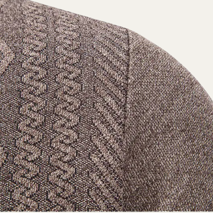 Murano Men's Slim Fit V-Neck Knitted Sweater