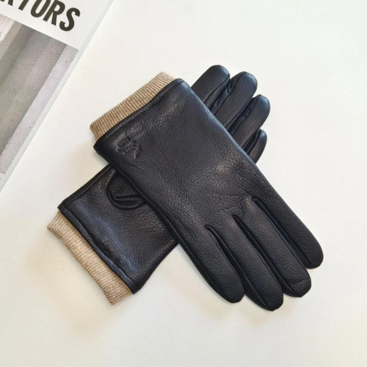 Men's Wool Knitted Winter Gloves