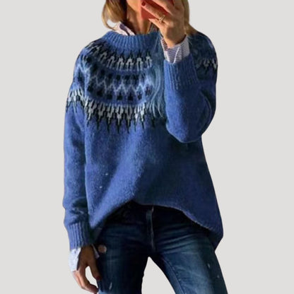 Pastel Floral Women's Spring Sweater