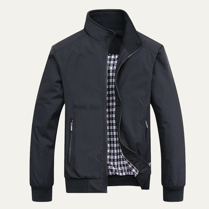 Men's Lightweight Bomber Jacket Zip Up Casual