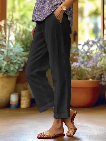 Comfortable Mid-Length Casual Pants