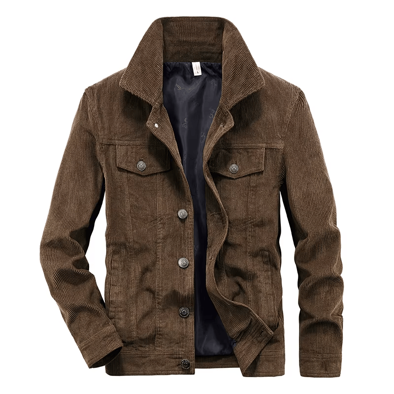 Corduroy Button Up Jacket