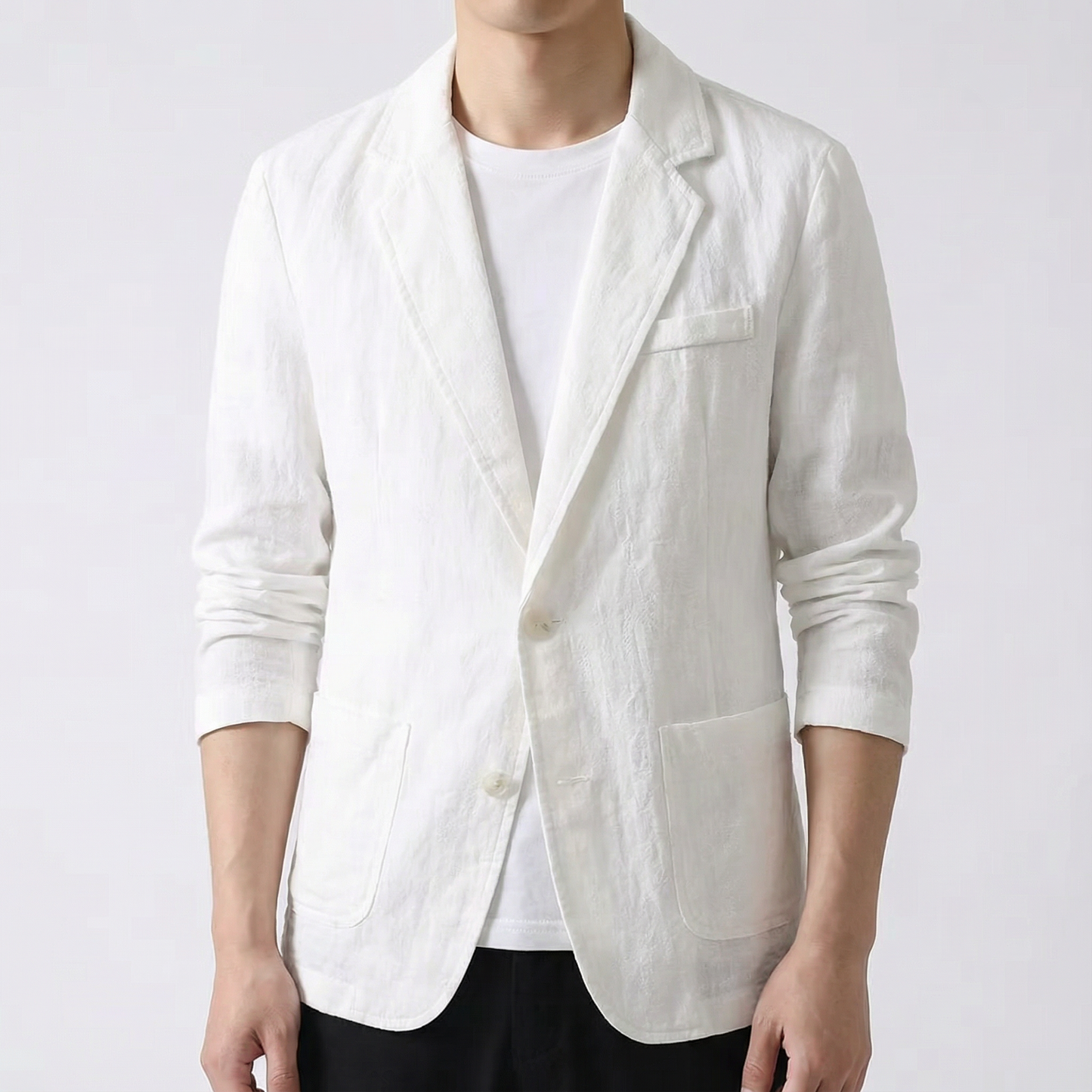 Men's Linen Formal Blazer