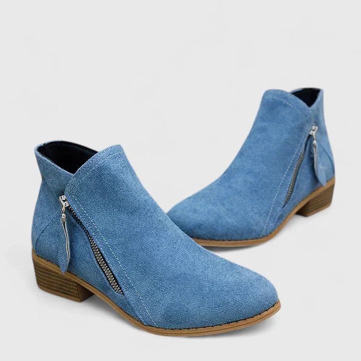 Comfortable Low Heel Ankle Support Boots for Women