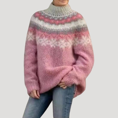 Pastel Floral Women's Spring Sweater
