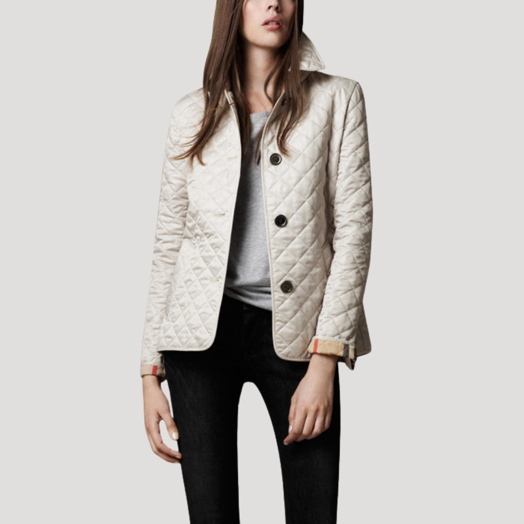 Ladies Lightweight Padded Spring Jacket - VibreMode