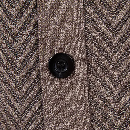 Murano Men's Slim Fit V-Neck Knitted Sweater
