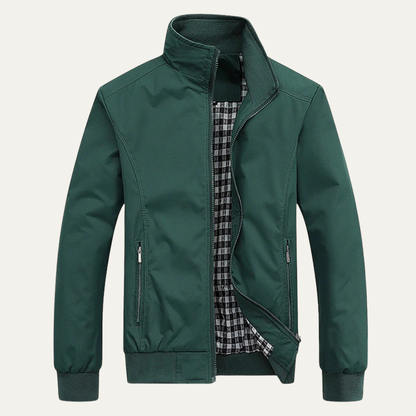 Men's Lightweight Bomber Jacket Zip Up Casual