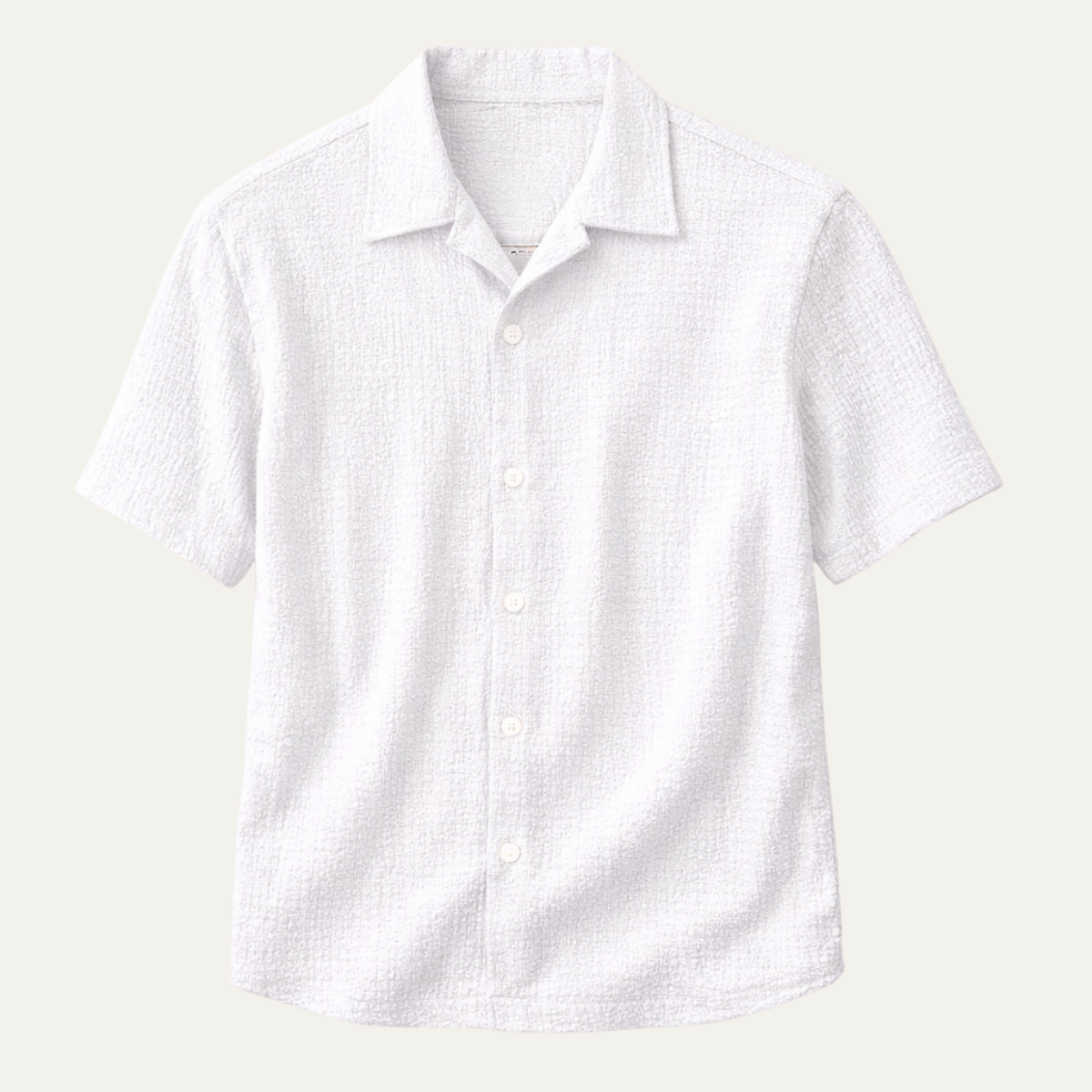 Men's Lightweight Button-Up Shirt - VibreMode