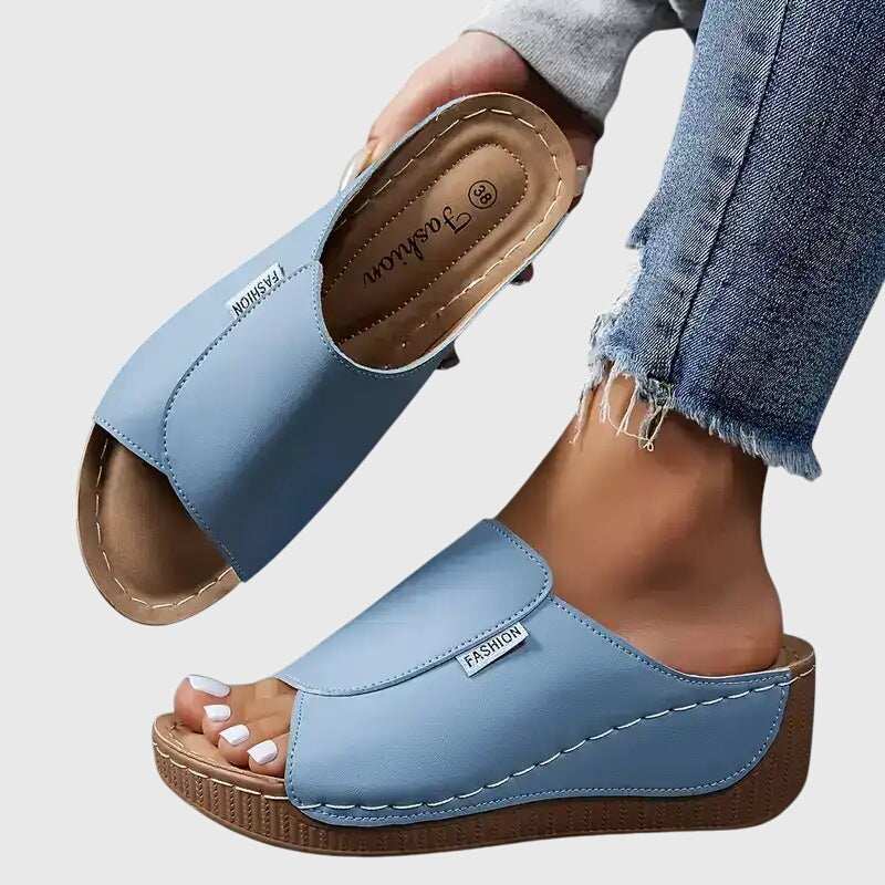 Ladies High Heel Summer Sandals Open Toe