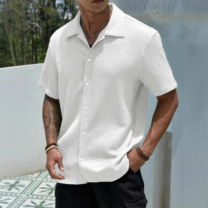 Men's Lightweight Button-Up Shirt