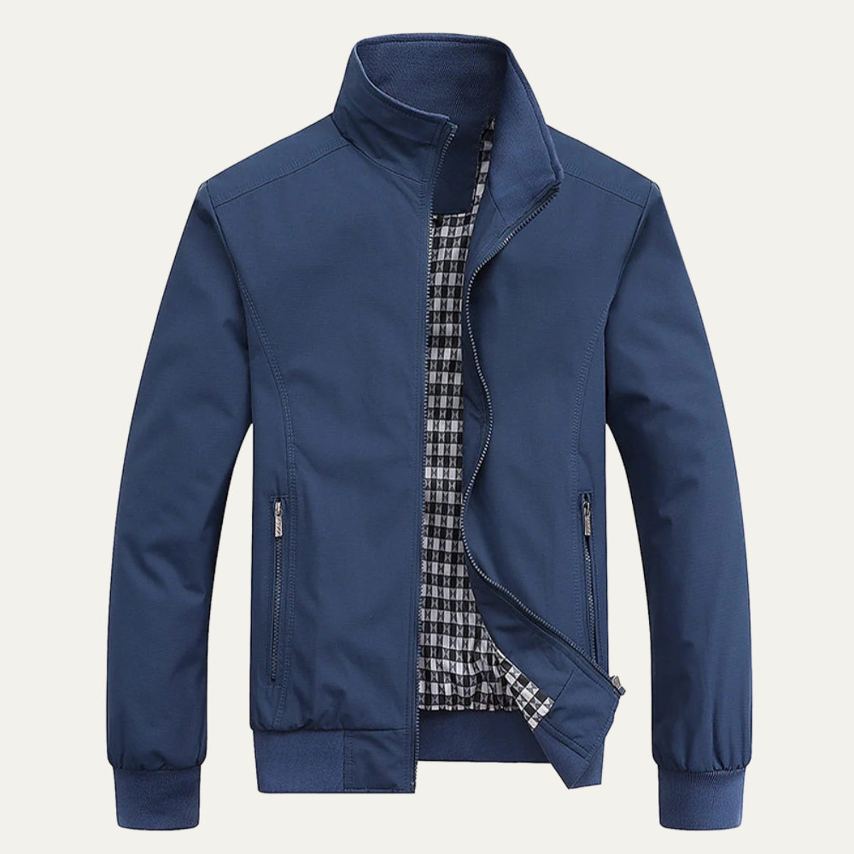 Men's Lightweight Bomber Jacket Zip Up Casual - VibreMode