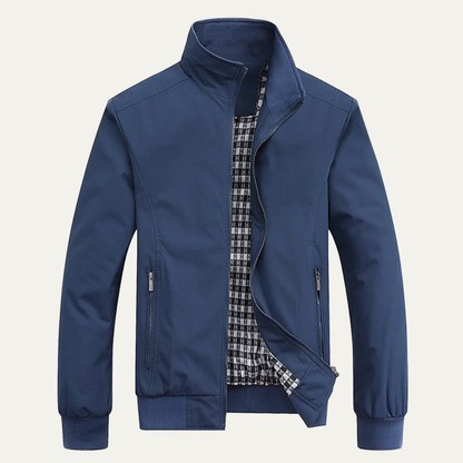 Men's Lightweight Bomber Jacket Zip Up Casual - VibreMode