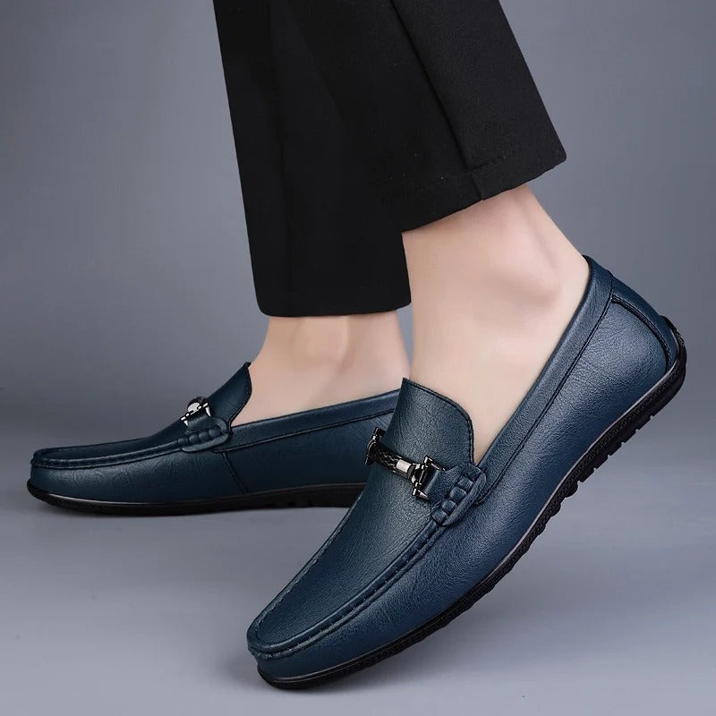 Men's Slip-On Loafers Formal Leather