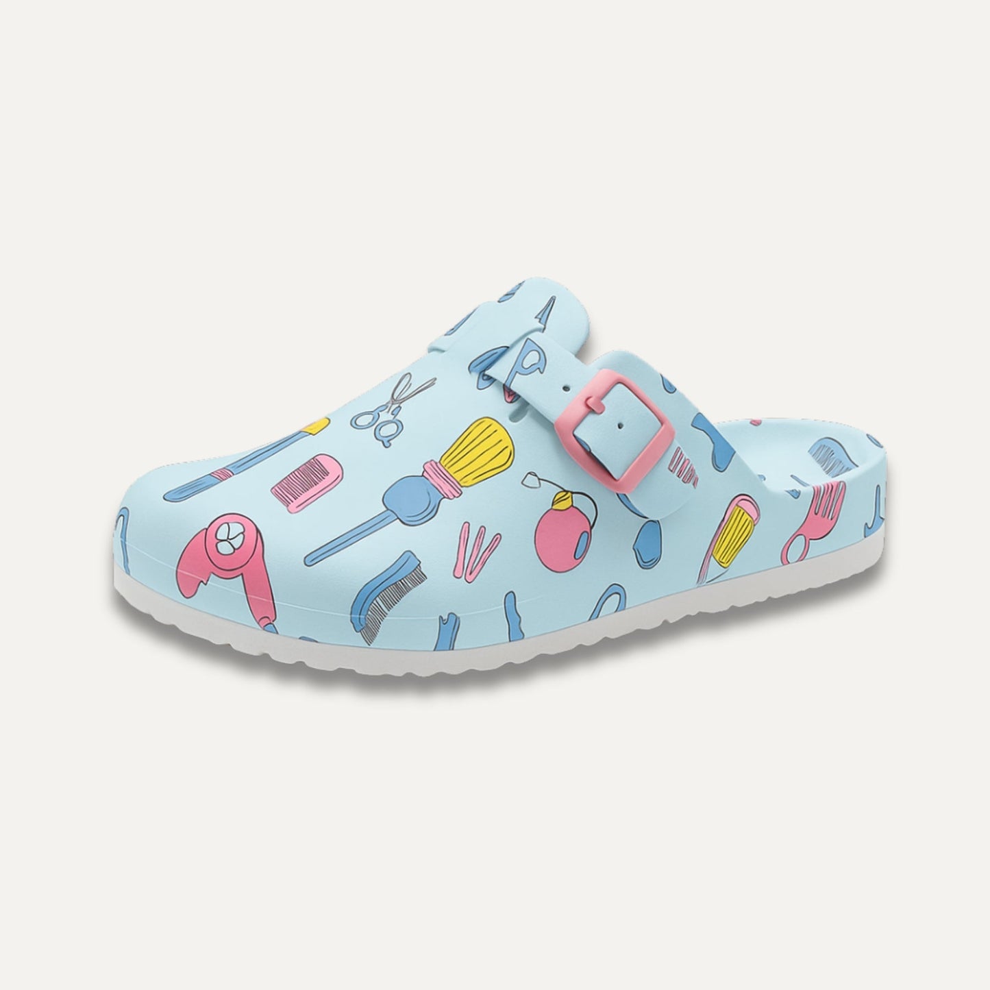 Comfortable Women's Slip On Nurse Clogs Lightweight Work Shoes