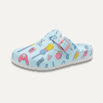 Comfortable Women's Slip On Nurse Clogs Lightweight Work Shoes