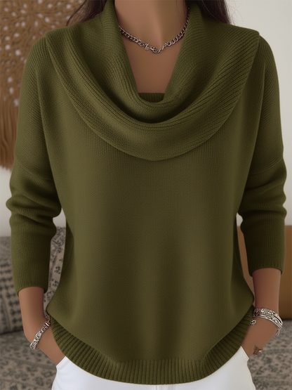 Women's Cowl Neck Sweater