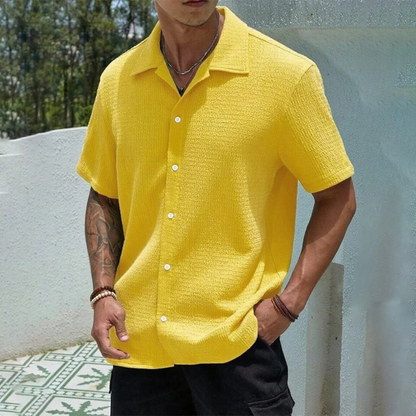 Men's Lightweight Button-Up Shirt