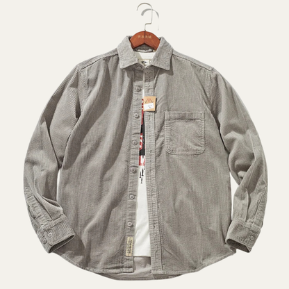 Vicenza Men's Corduroy Shirt Jacket Thick Retro