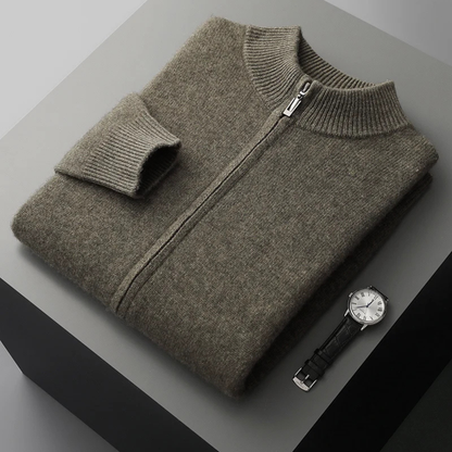 Oldmarket Men's Wool Cardigan Soft Knit