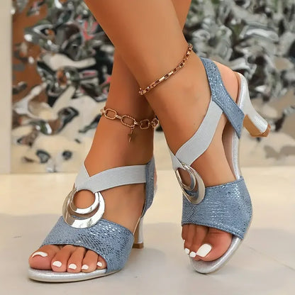 Women's Adjustable Ankle Strap Sandals