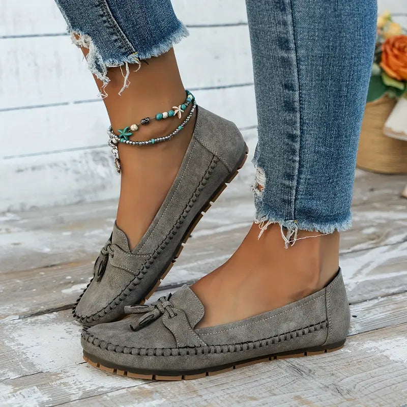 Women's Slip-On Loafers Front Detail