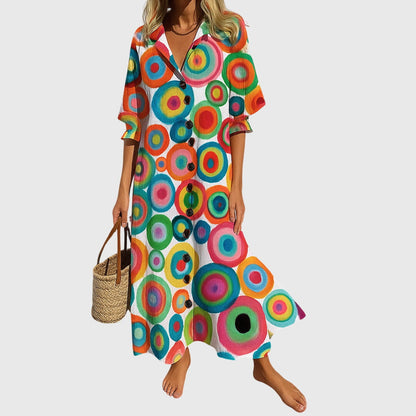Beautiful Floral Long Dress