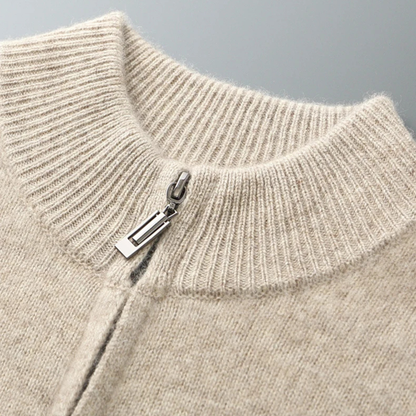 Oldmarket Men's Wool Cardigan Soft Knit