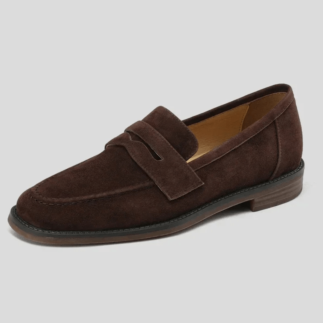 Timeless Leather Slip On Shoes