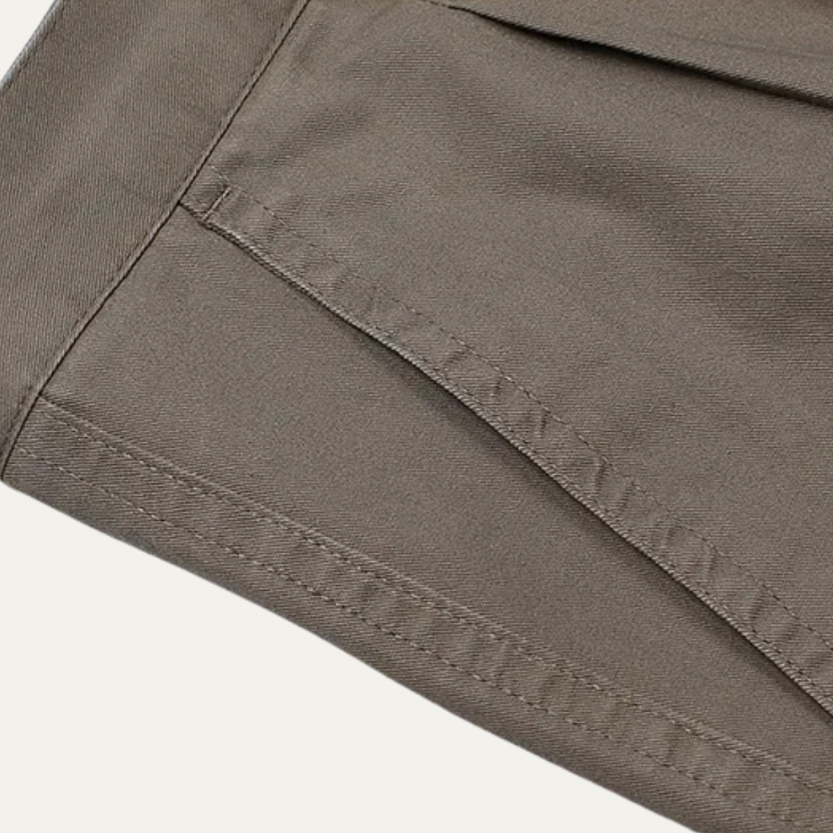 Men's Classic Straight Leg Pants Double Pleated Wool Black