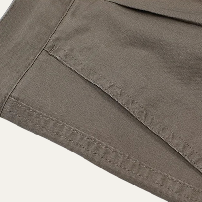 Men's Classic Straight Leg Pants Double Pleated Wool Black