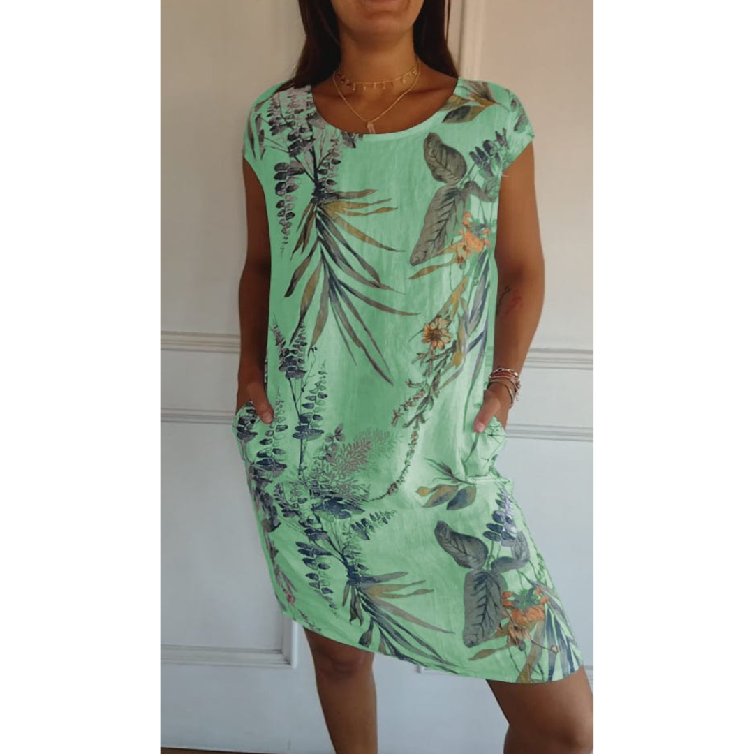 Women's Round Neck Casual Dress