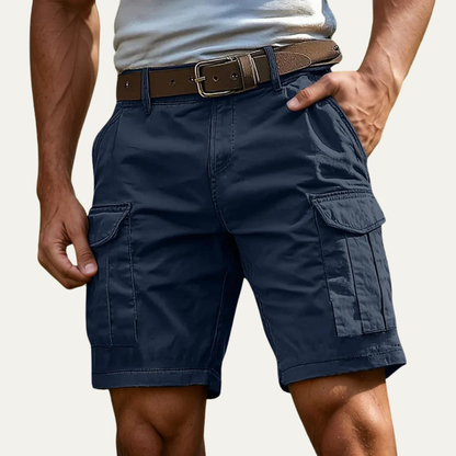Men's Casual Summer Shorts Cotton With Pockets