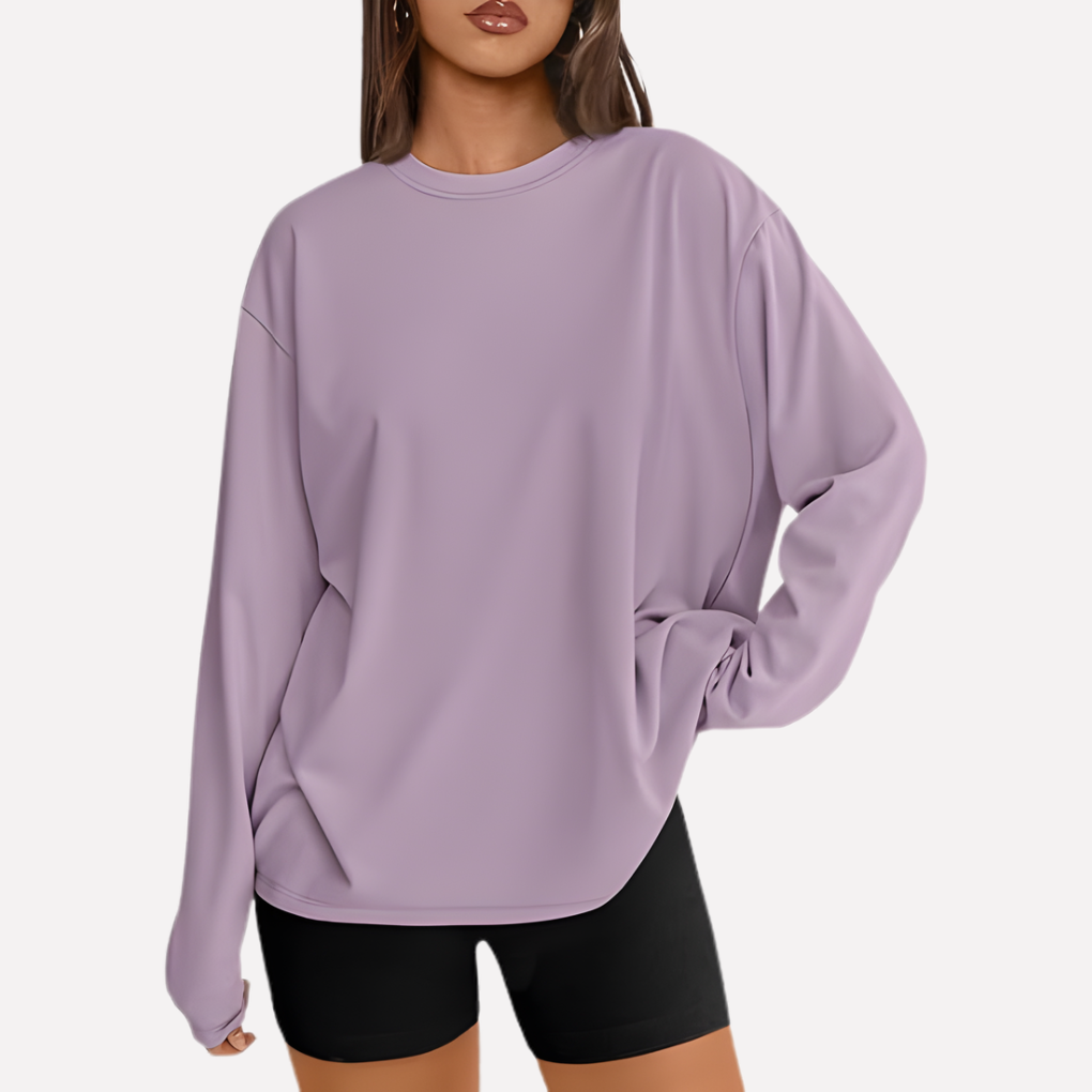 Women's Long Sleeve Oversized Shirt