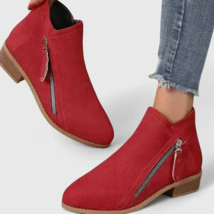 Comfortable Low Heel Ankle Support Boots for Women