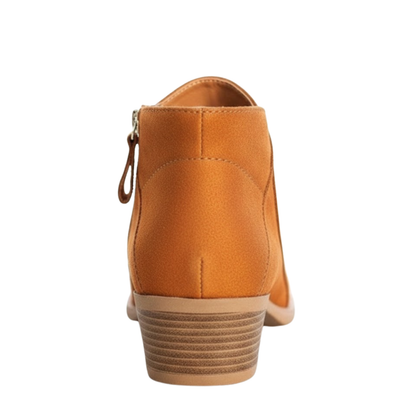 Ladies Comfortable Fall Suede Low Heel Chelsea Ankle Boots