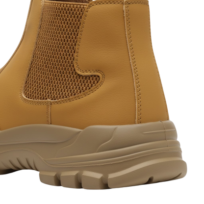 Durable Mens Insulated Work Boots Steel Toe Waterproof
