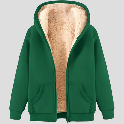Men's Fleece Lined Winter Hoodie Jacket