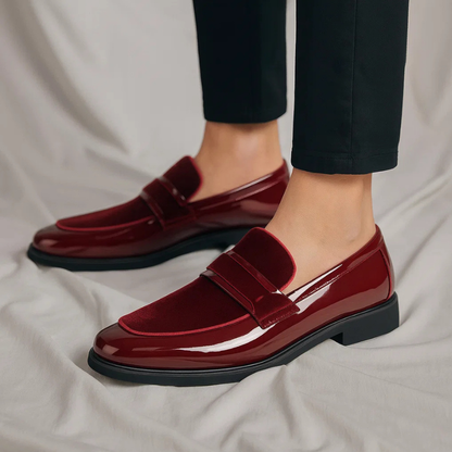 Men's Italian Leather Penny Loafers