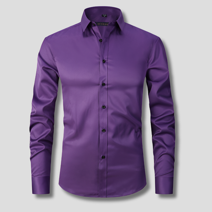 Men's Stretch Dress Shirt Comfortable Fit