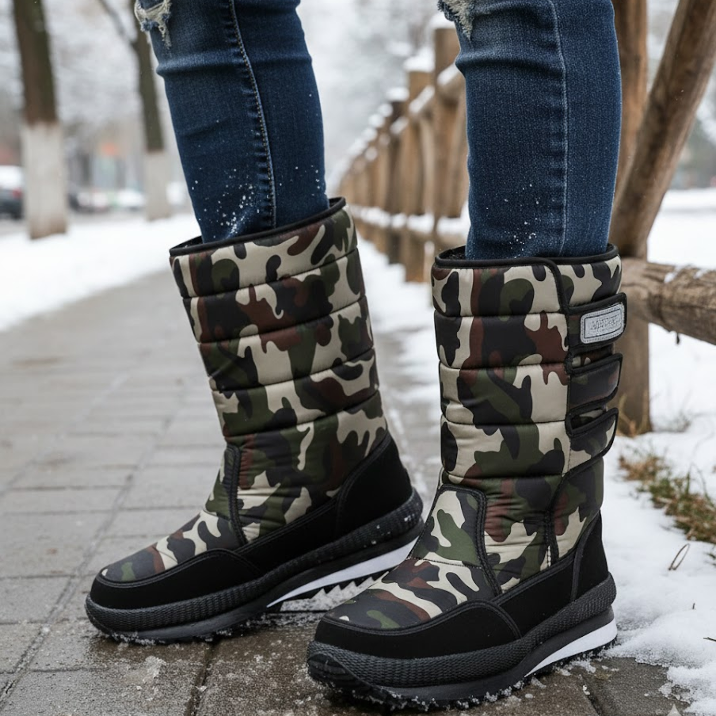 Warm Insulated Waterproof Women's Snow Boots