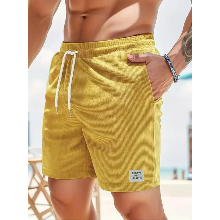 Men's Corduroy Casual Shorts