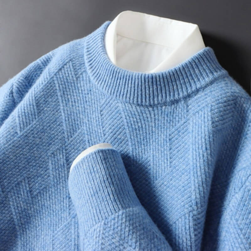 Luxury Soft Cashmere Crew Sweater