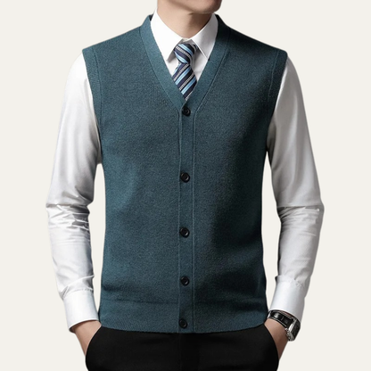 Men's Smart Knit Waistcoat