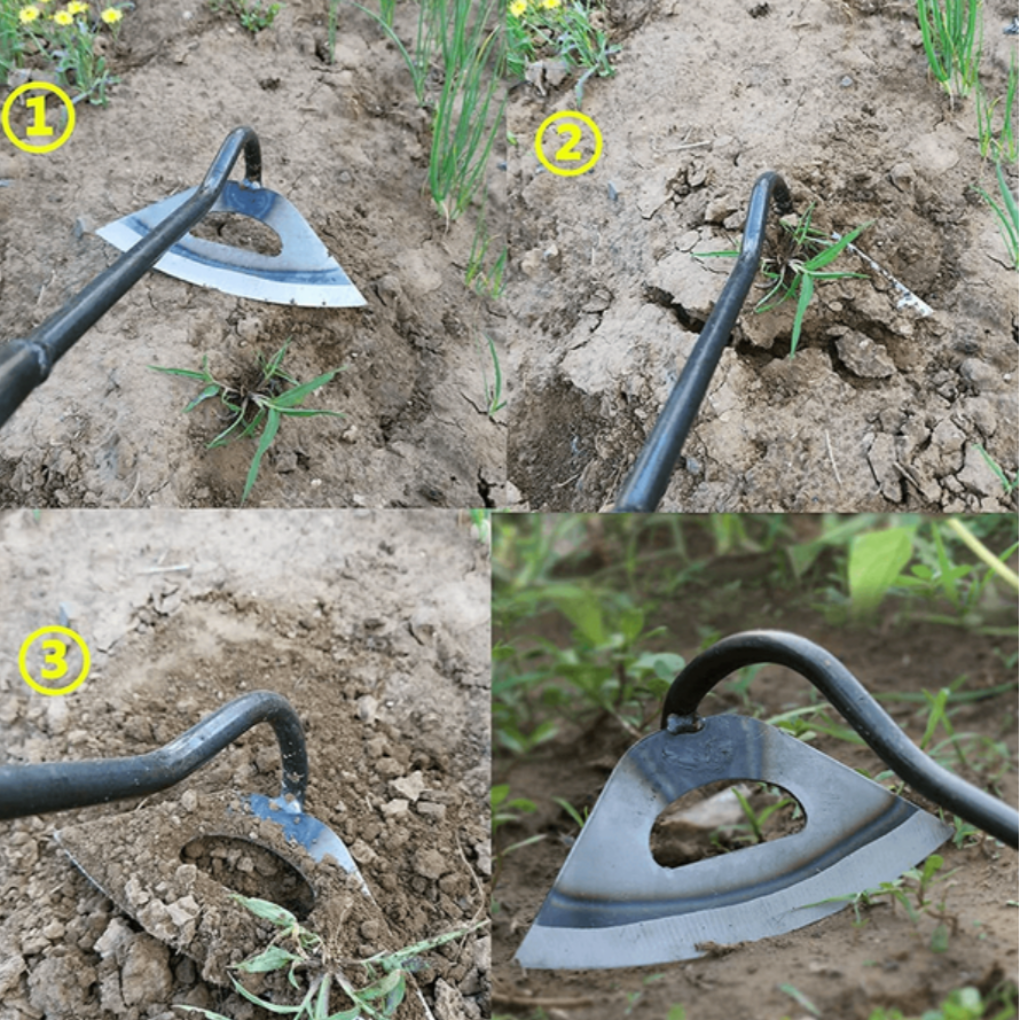 Steel Hollow Hoe For Gardening