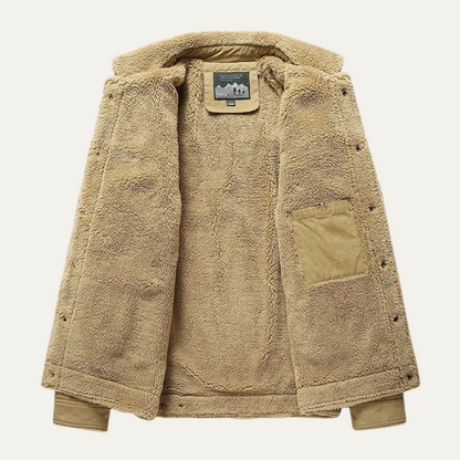Men's Fleece Lined Winter Jacket