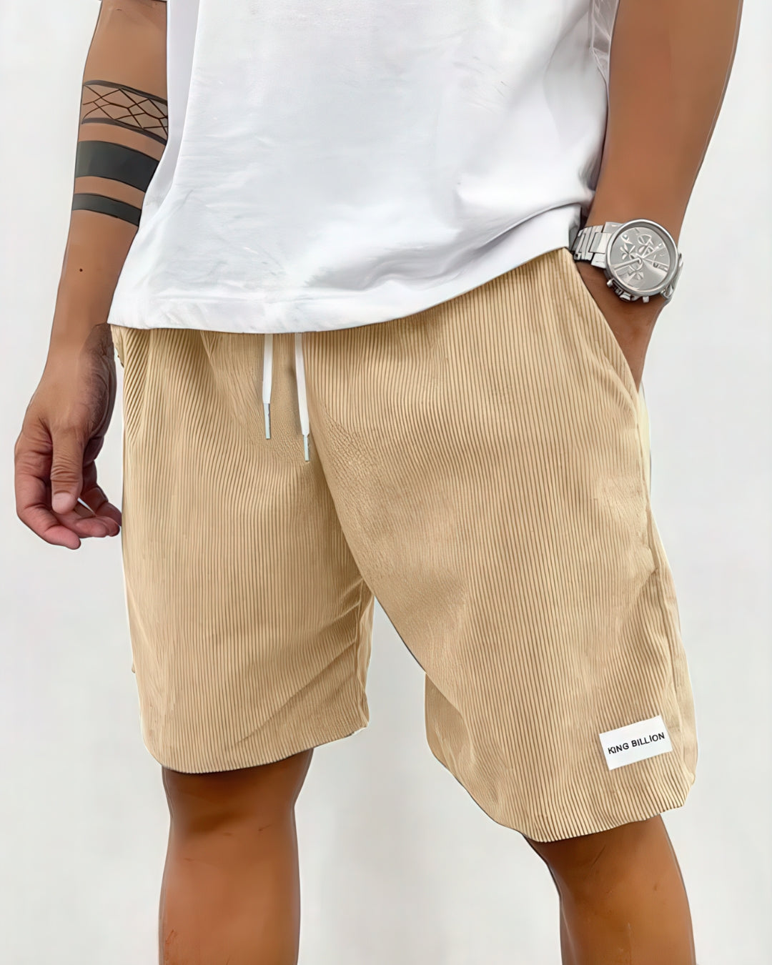Men's Lightweight Breathable Beach Shorts - VibreMode