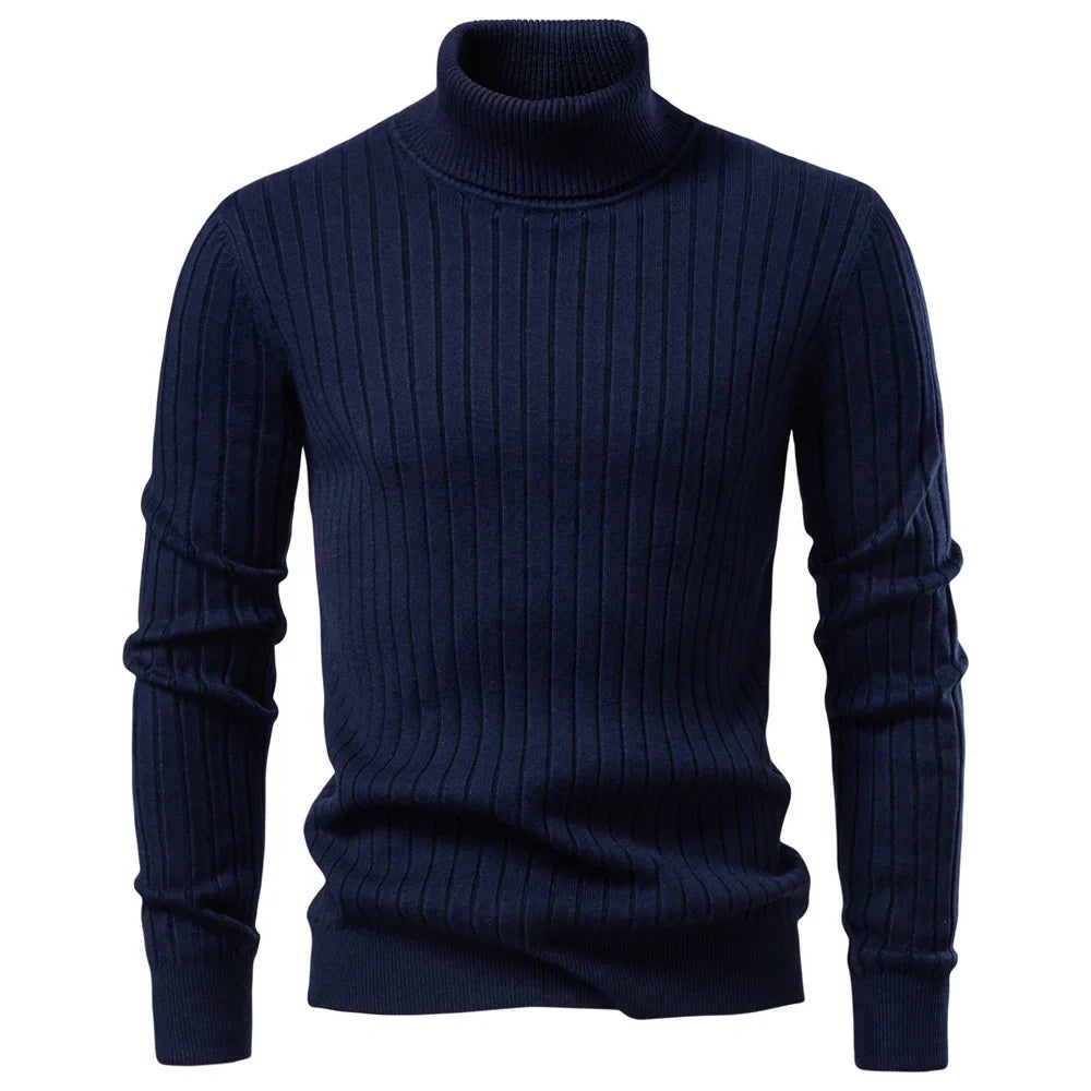 Dalton Women's Ribbed Turtleneck Sweater