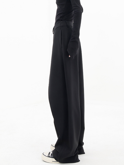 Women's Trousers Layered Waistband