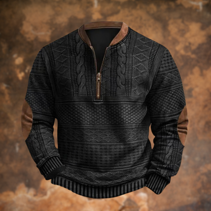 Men's Lightweight Breathable Half Zip Sweater